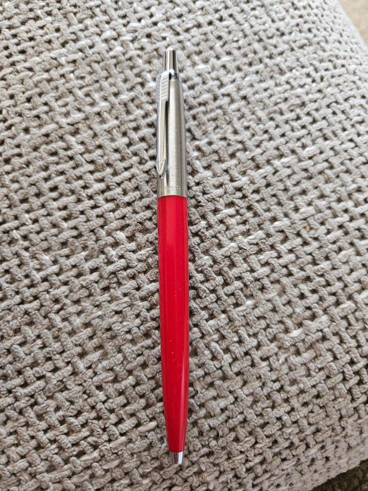 parker pen rood, Ophalen of Verzenden, Balpen, Parker