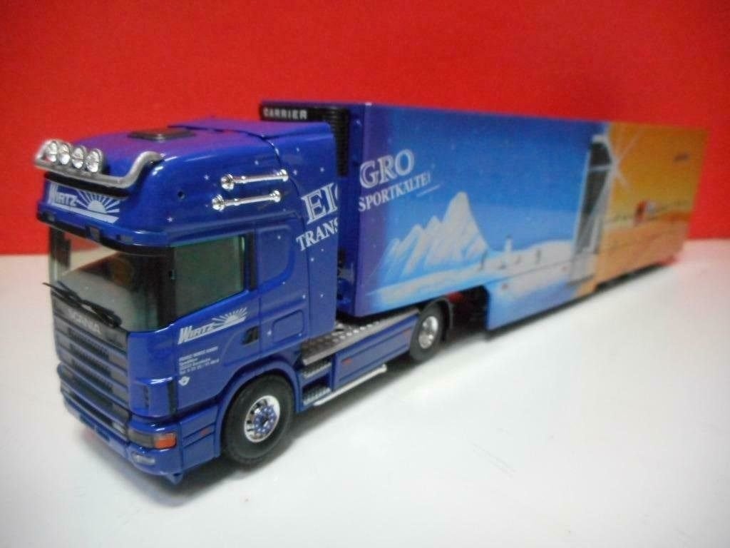 TEKNO SCANIA R WIRTZ EIGRO, DUITSLAND 53289, Hobby en Vrije tijd, Ophalen of Verzenden, Nieuw, Bus of Vrachtwagen, Tekno