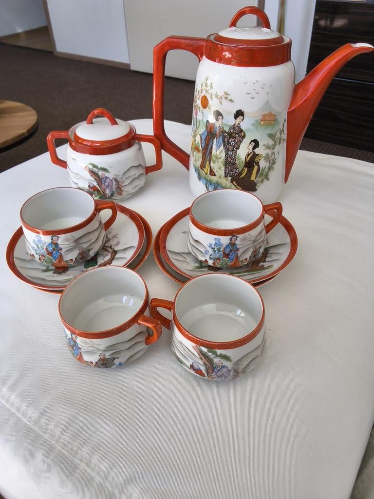 Chinees theeservies, Antiek en Kunst, Ophalen of Verzenden