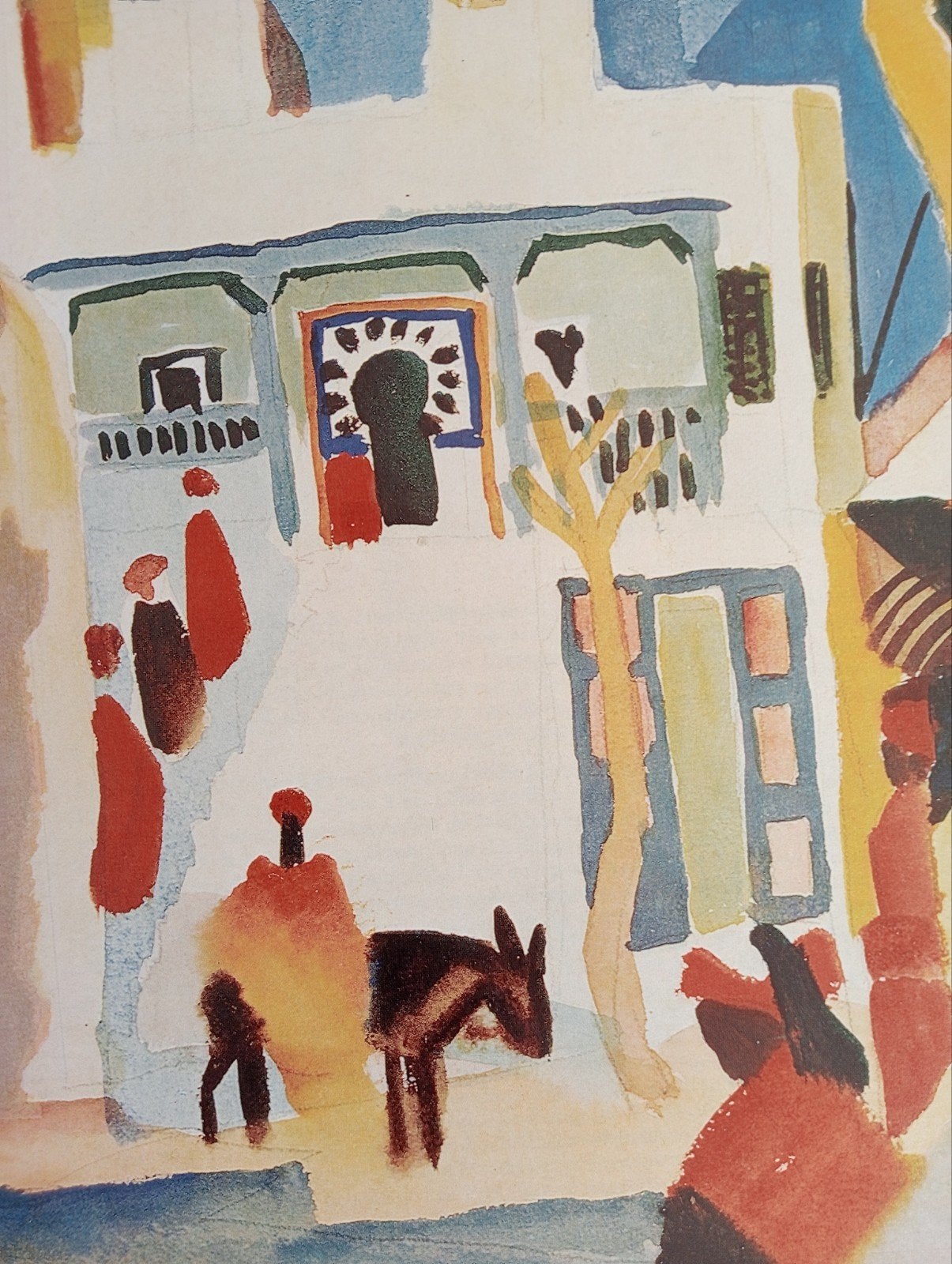 August Macke offset prent 1966, Ophalen of Verzenden