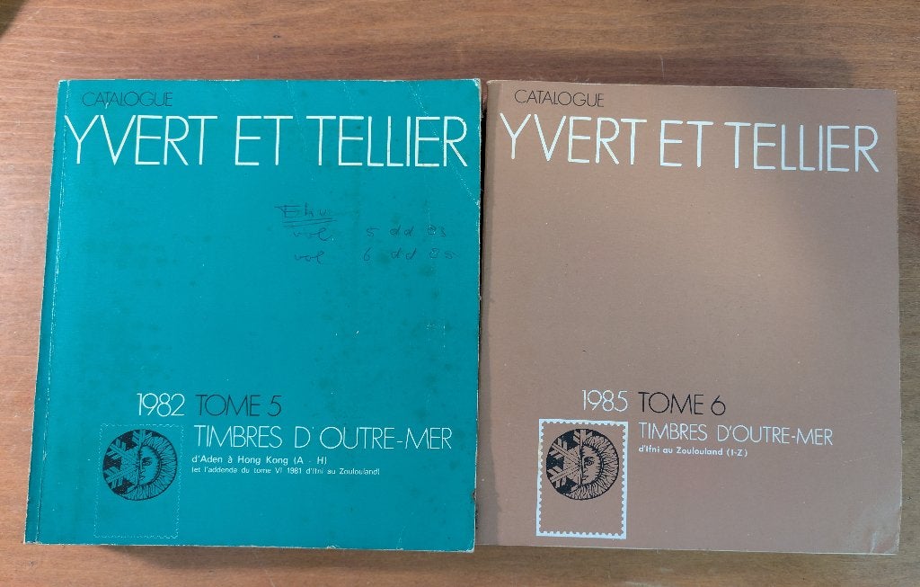 Yvert et Tellier Catalogus	Jaar 1982 en 1985, Ophalen of Verzenden, Overige onderwerpen