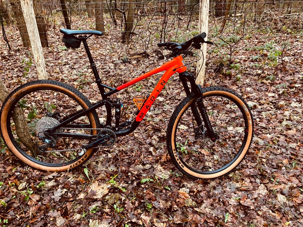 Zeer nette Marin Rift Zone 3 full suspension MTB (maat M), Fietsen en Brommers, Gebruikt, Schijfrem, 53 tot 57 cm, Ophalen