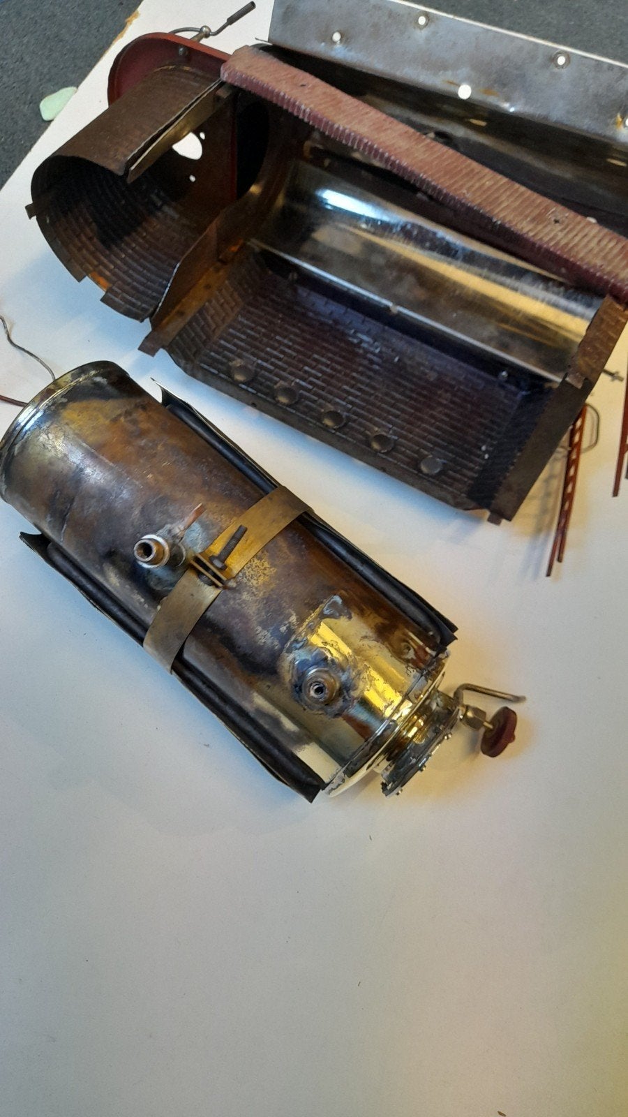 Onderdelen Wilesco Stoommachine D32, Ophalen of Verzenden, Gebruikt, Groter dan 1:32