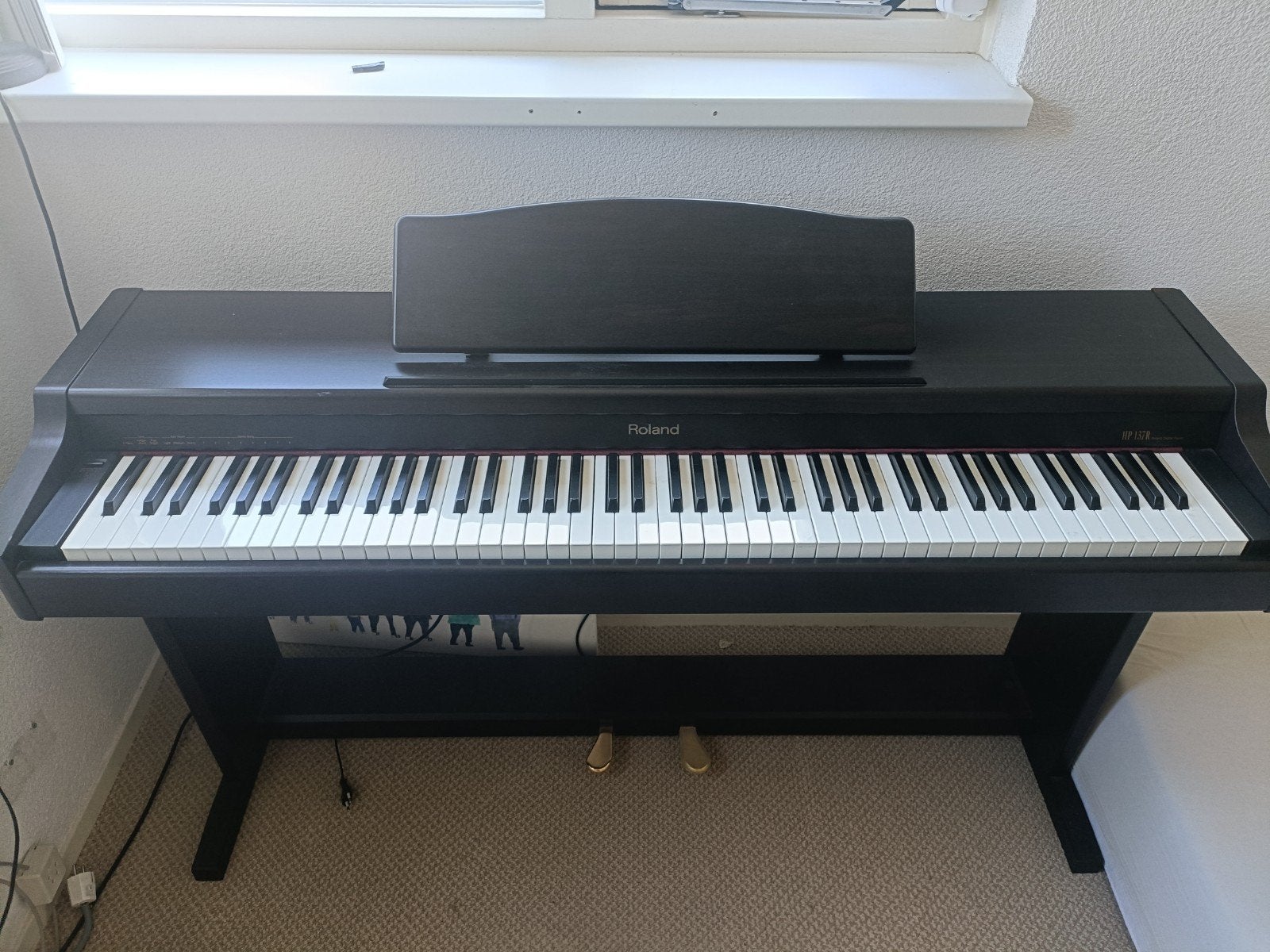 Roland HP 137R Digitaal Piano - Zwart, Muziek en Instrumenten, Ophalen