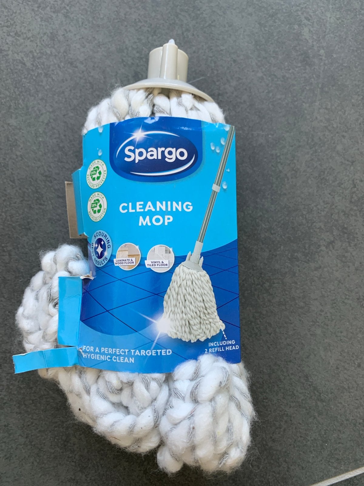 Spargo Cleaning Mop - Nieuw en Ongebruikt, Ophalen of Verzenden, Mop of Dweil