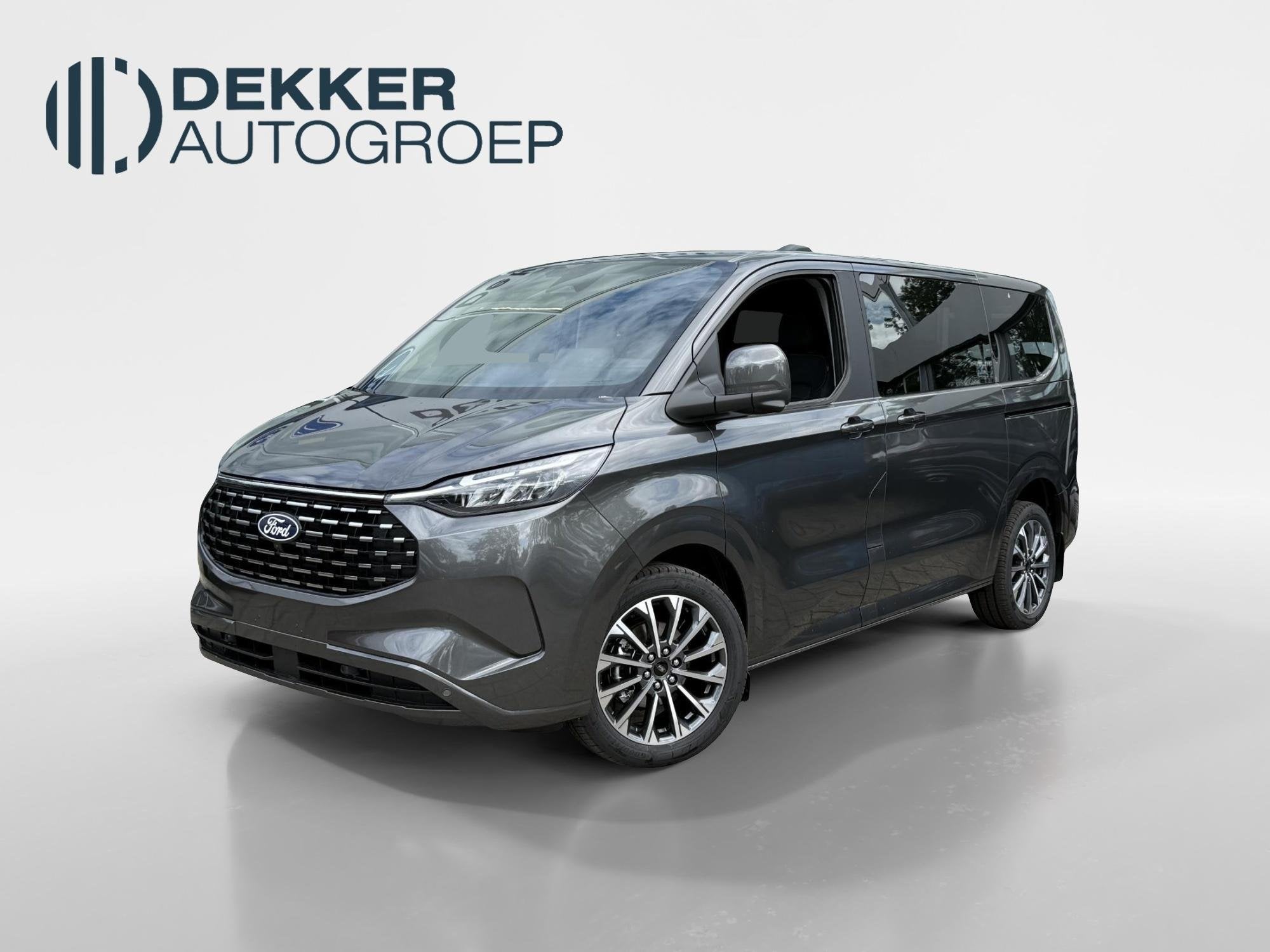 Ford Transit Custom Tourneo Titanium X L1H1 UIT VOORRAAD LEV, Auto's, 1850 kg, 233 pk, Bedrijf, Hybride Elektrisch/Benzine