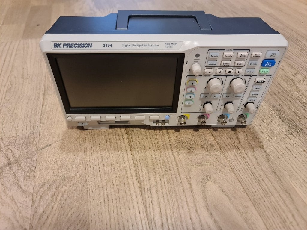 BK Precision 2194 oscilloscoop 100MHz 4-kanaals 1GSa/s DSO, Ophalen of Verzenden, Zo goed als nieuw