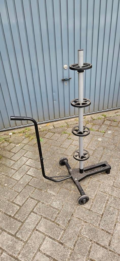 Verrijdbare bandenstandaard, 15 euro!, Ophalen