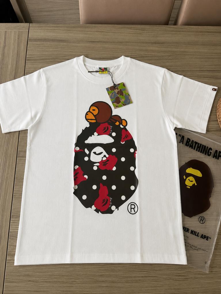 A Bathing Ape BAPE T-shirt Wit Maat S Nieuw (Heren), Kleding | Heren, Verzenden, Nieuw, Maat 46 (S) of kleiner, Wit