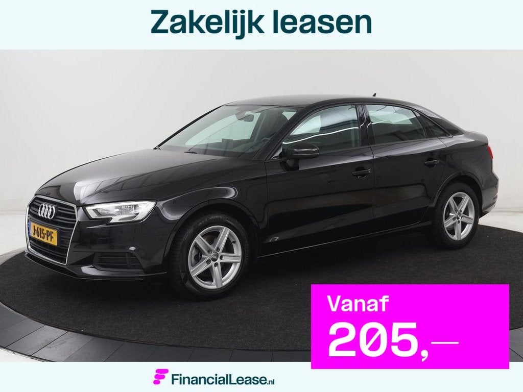 Audi A3 30 TFSI Pro Line | Bi-Xenon | DAB | Navigatie | Crui, Stof, Gebruikt, 116 pk, Zwart