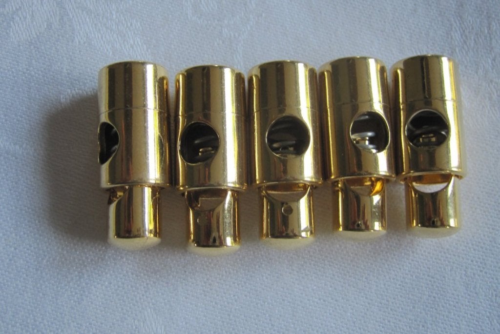 Goudkleurige koordstoppers, Ophalen of Verzenden, Nieuw, Knoop of Knopen