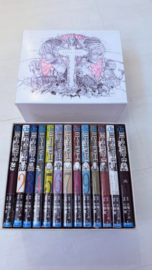 Death note box set 1-13, Boeken, Strips | Comics, Complete serie of reeks, Ophalen of Verzenden, Zo goed als nieuw, Japan (Manga)