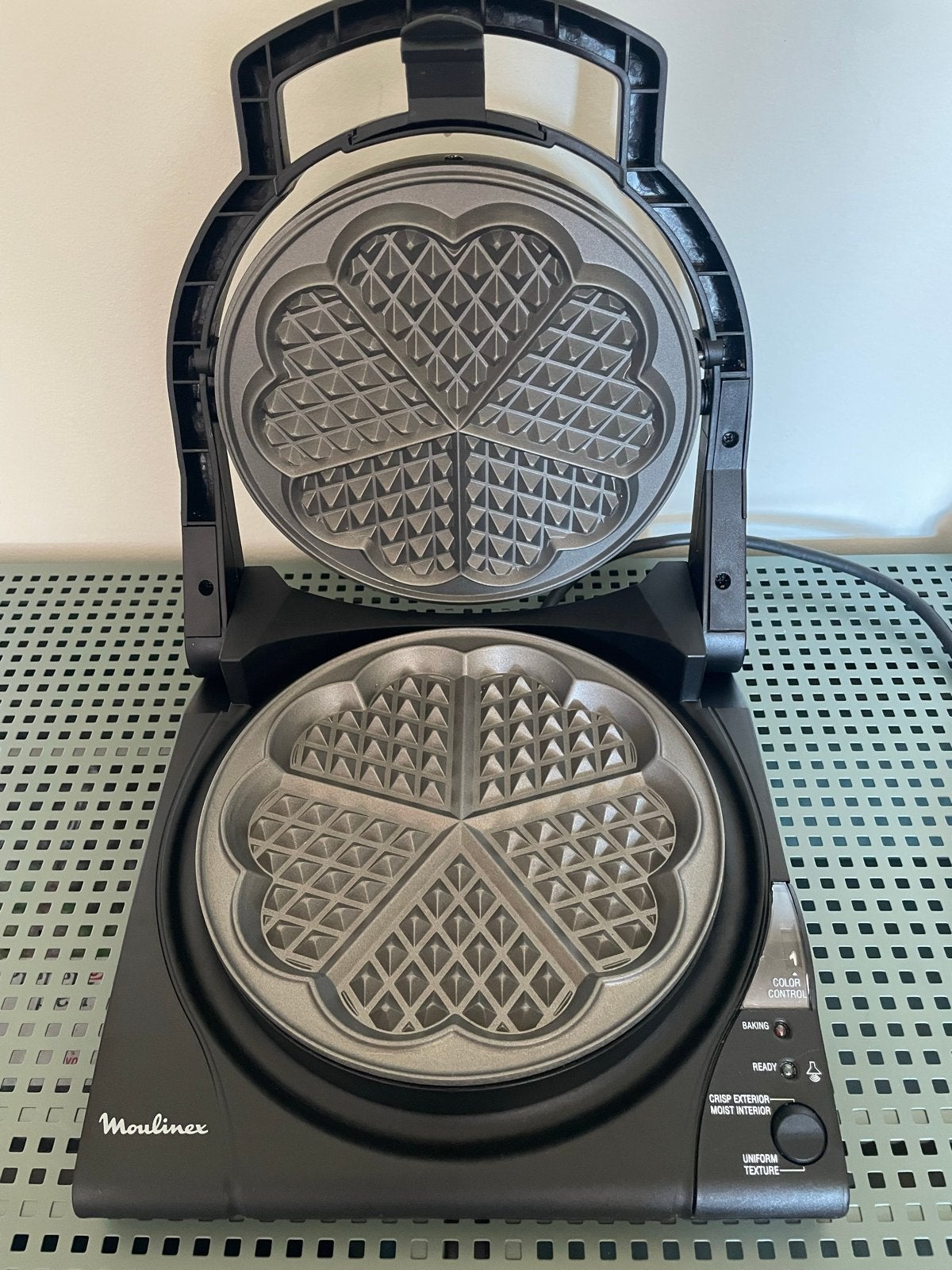 Moulinex wafelijzer - Type 888 940, Ophalen of Verzenden, Zo goed als nieuw