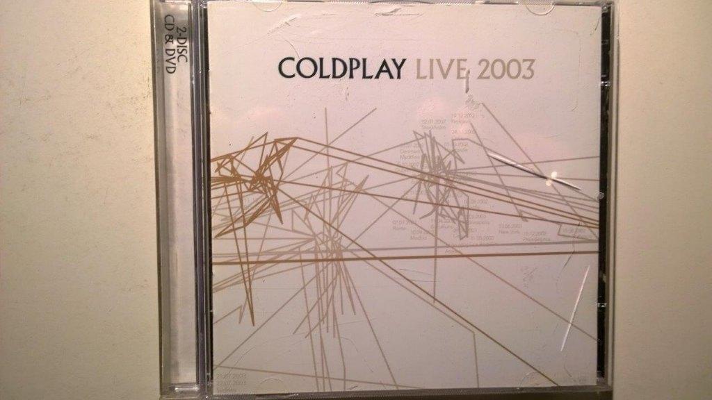Coldplay - Live 2003 (CD + DVD), Ophalen of Verzenden, Zo goed als nieuw, Poprock