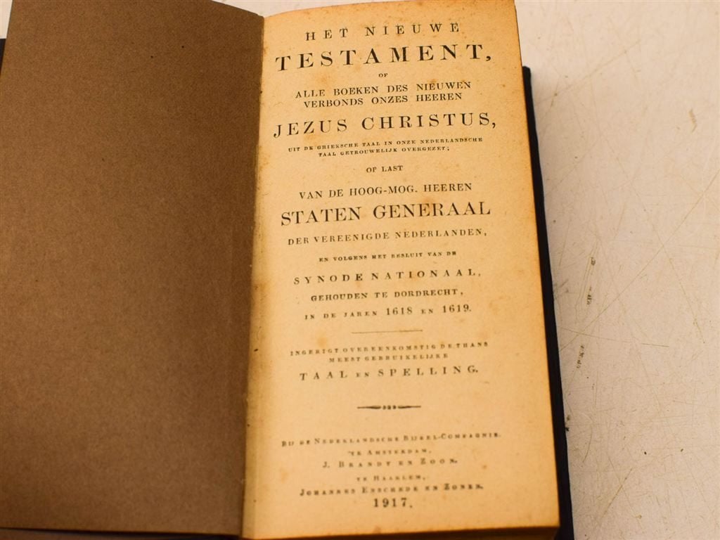 Bijbel het Nieuwe Testament 51984, Ophalen of Verzenden