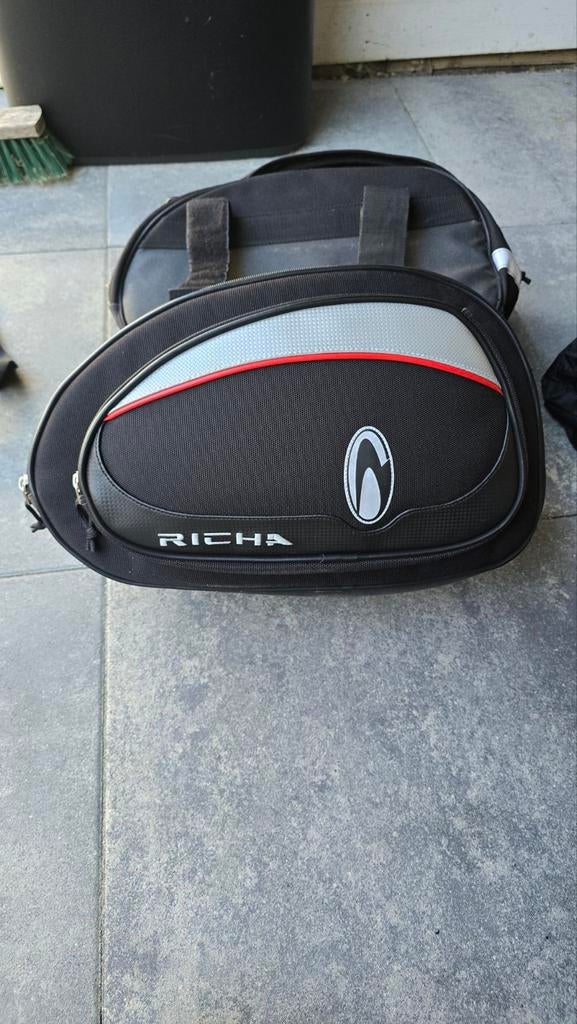 Richa Motortassen - Twin Bag, Motoren, Ophalen, Zo goed als nieuw