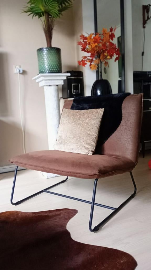 Fauteuil 1.5 Zits | Elton Chocolate Brown | Zen Lifestyle, Ophalen, 75 tot 100 cm, Zo goed als nieuw, 75 tot 100 cm