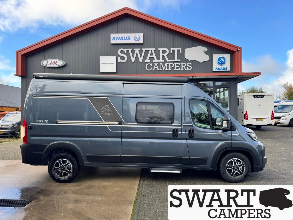Knaus Boxlife 600 MQ Platinum Selection GRATIS STALLING, Caravans en Kamperen, Automaat, Fiat, Koelkast, Tot en met 2
