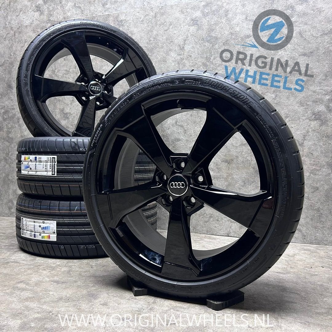 ✅ 19 inch originele rotor velgen + zomerbanden Audi A3 S3, 19 inch, Gebruikt, -, -