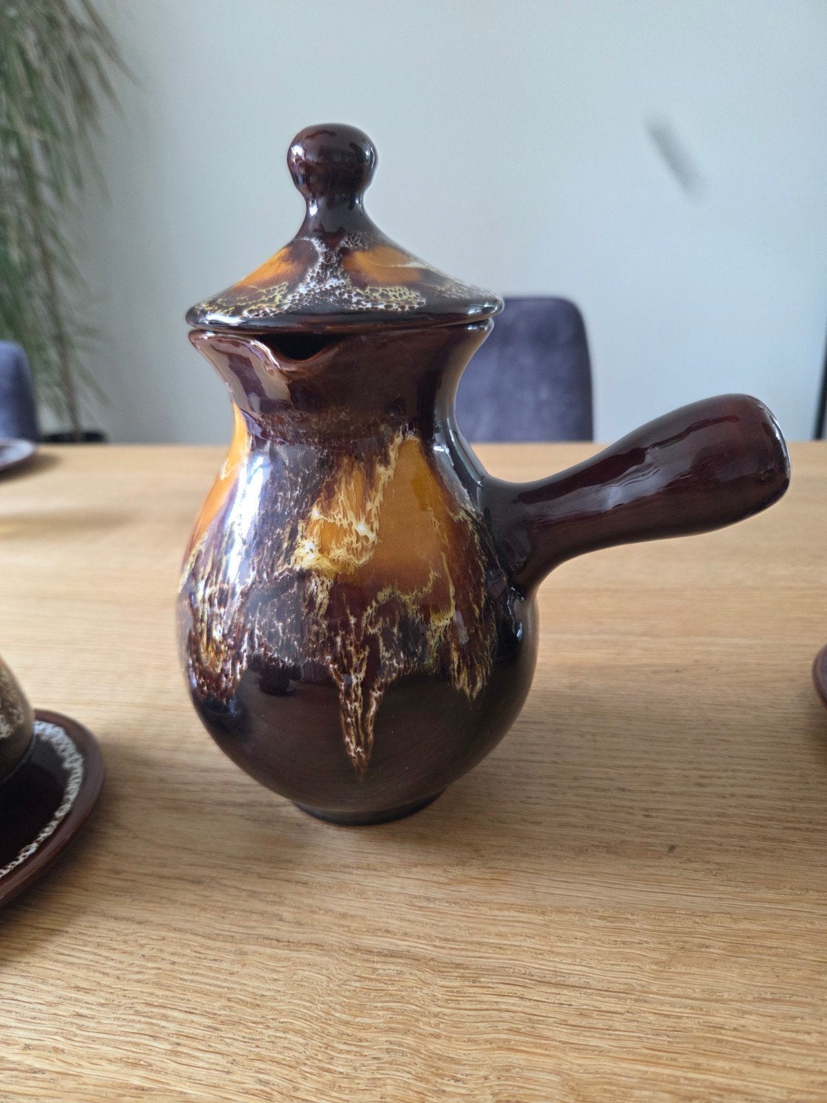 koffieservies, Ophalen