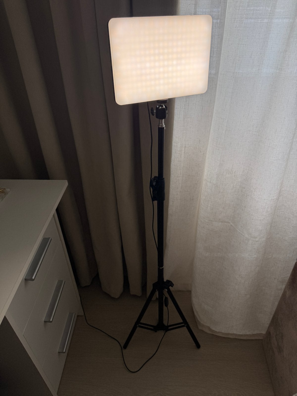 Nieuwe LED Videolamp met Statief - Perfect voor Content, Ophalen of Verzenden, Nieuw