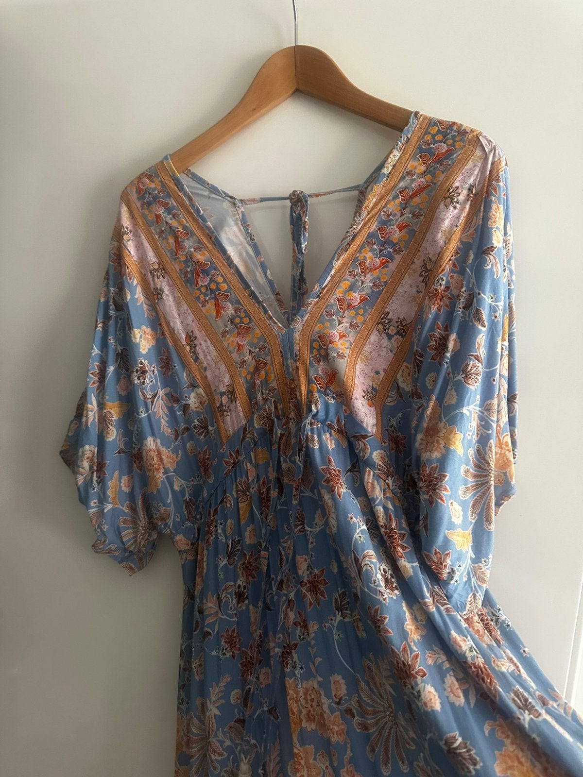 Ibiza jurk bohemian boho stijl maat 42 44, Ophalen of Verzenden, Zo goed als nieuw, Maat 42/44 (L)