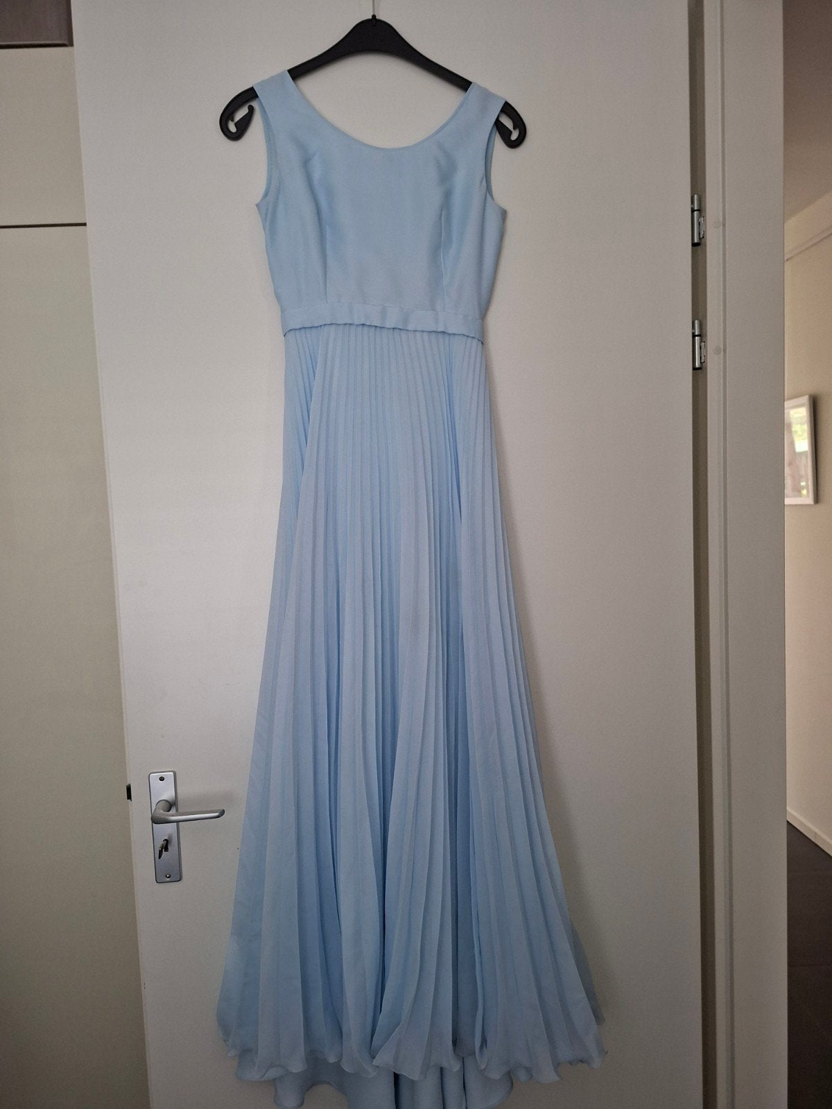 Gala/Trouwjurk, Galajurk, Blauw, Maat 42/44 (L), Ophalen of Verzenden