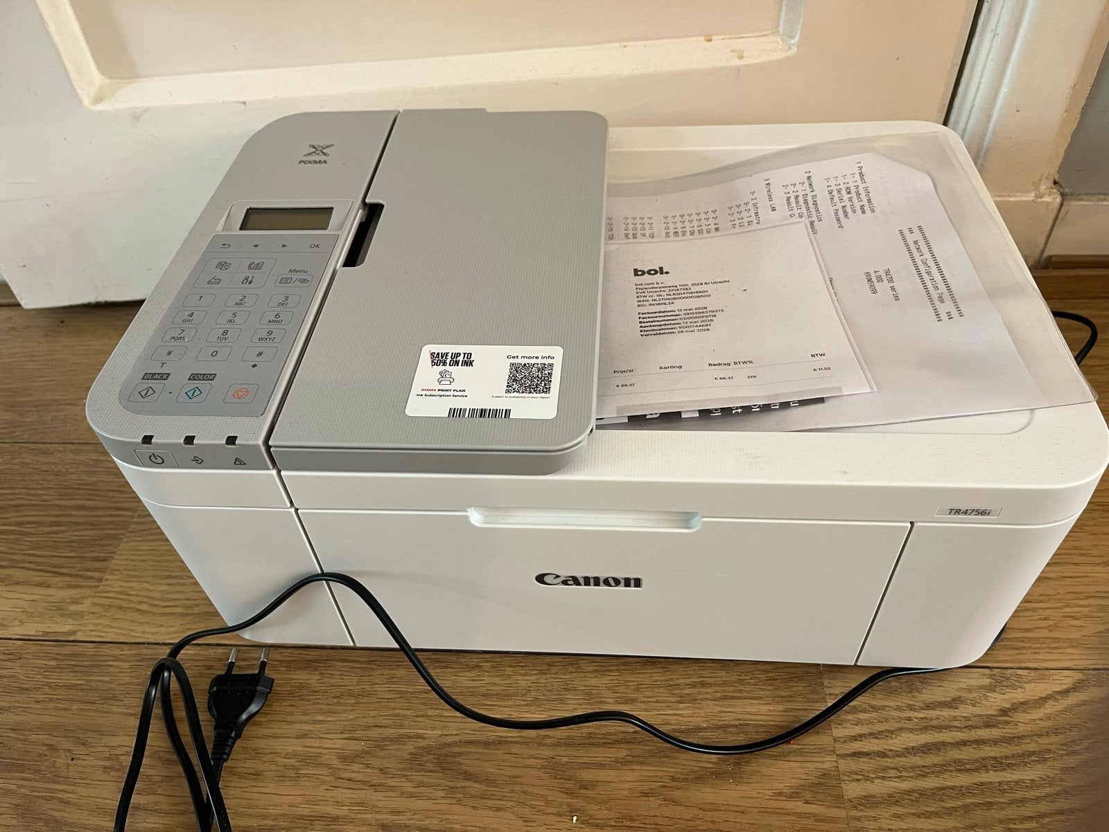 Nieuw: Canon PIXMA All-in-One Inkjetprinter - Zo goed als n, Computers en Software, Printers, Ophalen, Faxen, Inkjetprinter, All-in-one