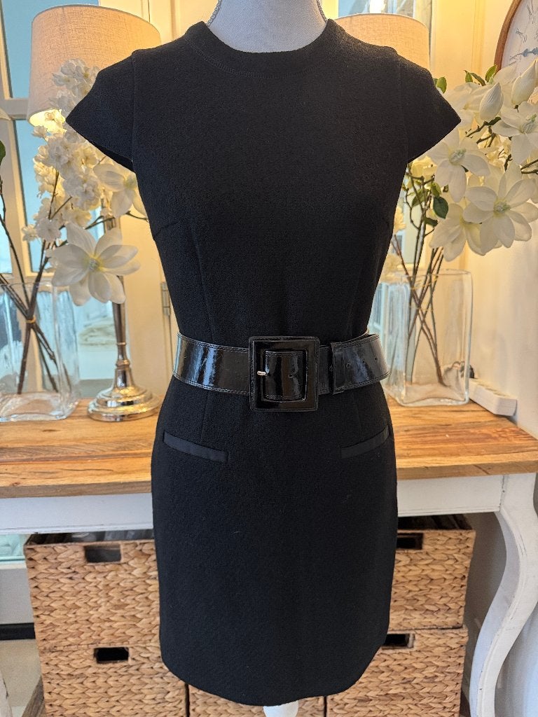 Nieuwe Zwarte korte jurk, 36/S, gekookte wol, NIEUW!, Kleding | Dames, Verzenden, Zwart, Nieuw, Maat 36 (S)