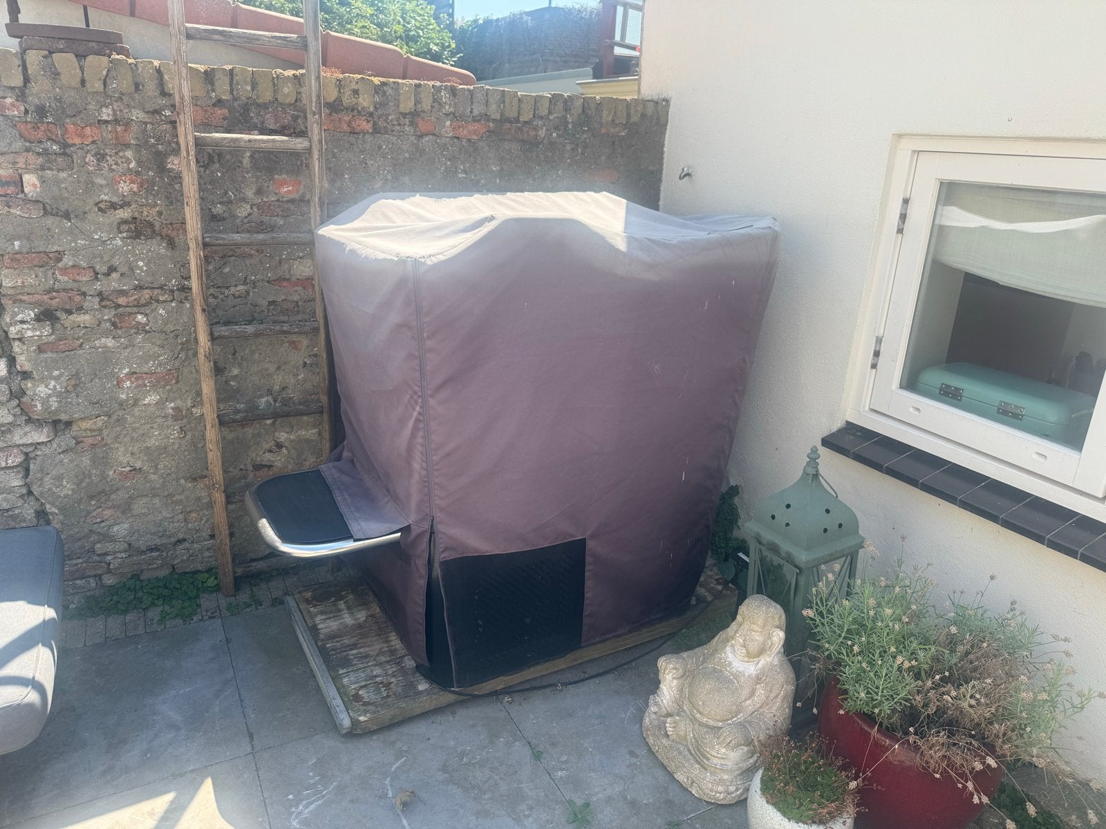 Icetubs ijsbad - model S, Tuin en Terras, Bubbelbaden en Hottubs, Ophalen, Gebruikt, Afdekzeil, Vast