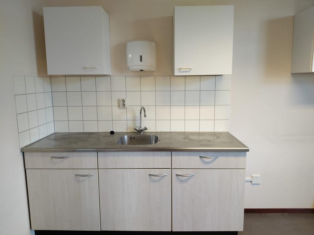 Keukens, Ophalen, Gebruikt, Crème, Enkelwandige keuken