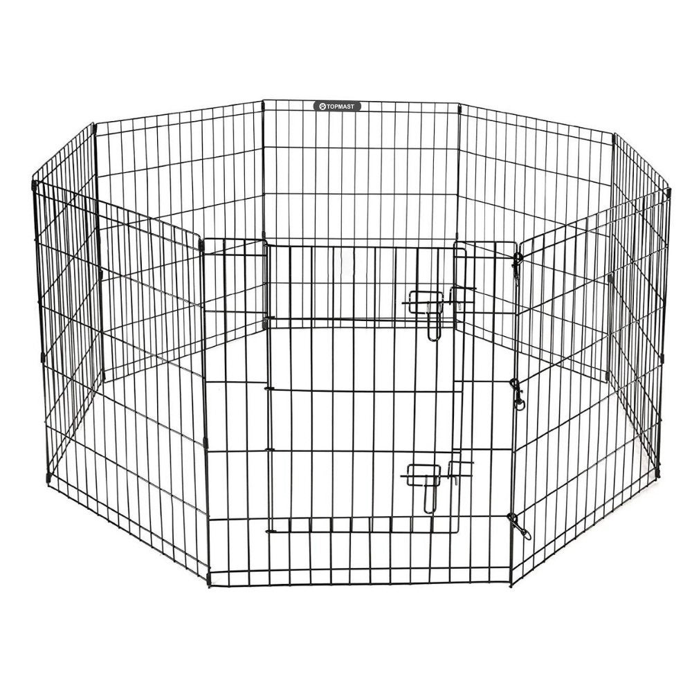 Kippenren 560 cm omtrek Zwart Opvouwbaar Kippen Kippenhok, Ophalen of Verzenden, Nieuw