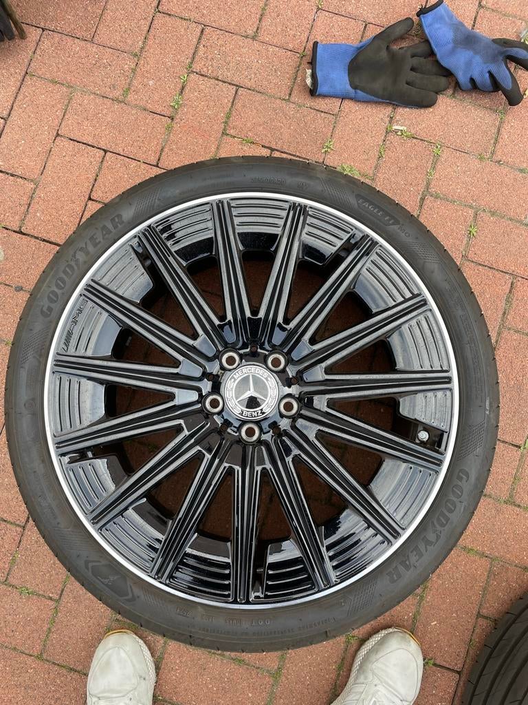 MERCEDES BENZ 20 inch CLE W236 velgen met banden CLE, Auto-onderdelen, Ophalen, Gebruikt