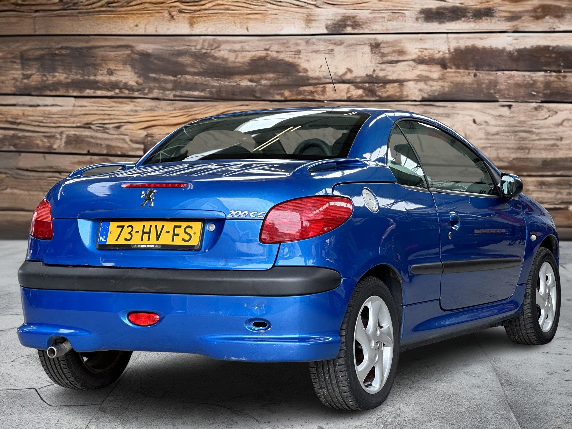Peugeot 206 CC 1.6-16V | Let op de tekst | "zo mee" | GEEN A, Voorwielaandrijving, Stof, Gebruikt, 4 cilinders