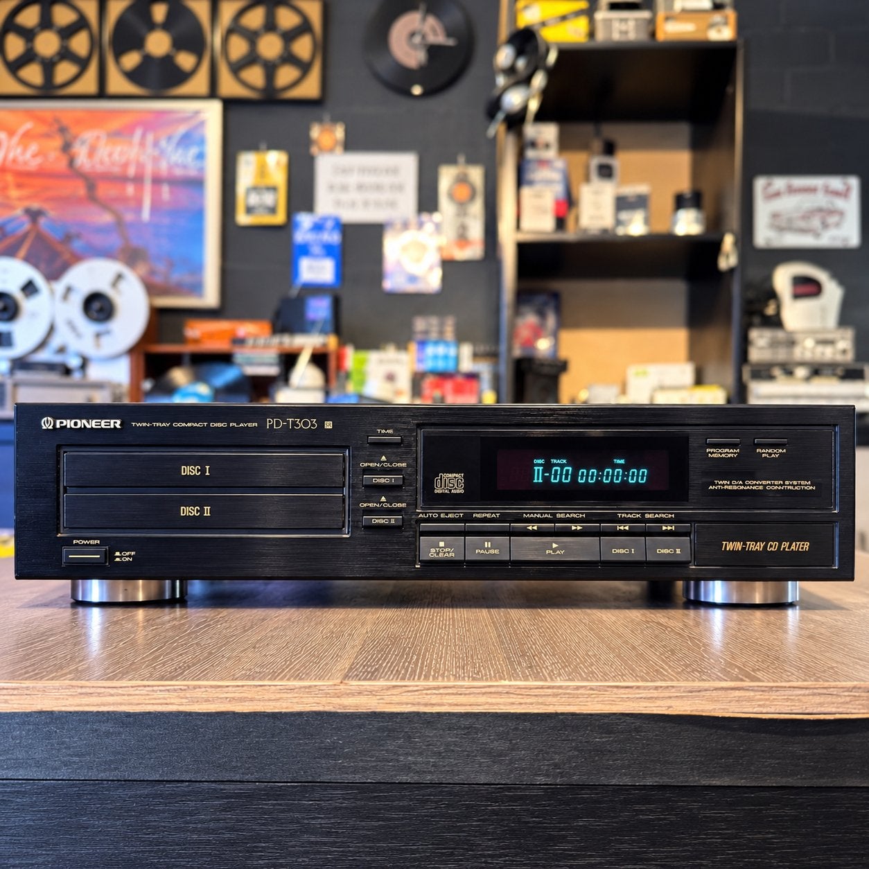 Pioneer PD-T303 • twintray• GARANTIE, Ophalen of Verzenden, Zo goed als nieuw, Pioneer, De kempen 18