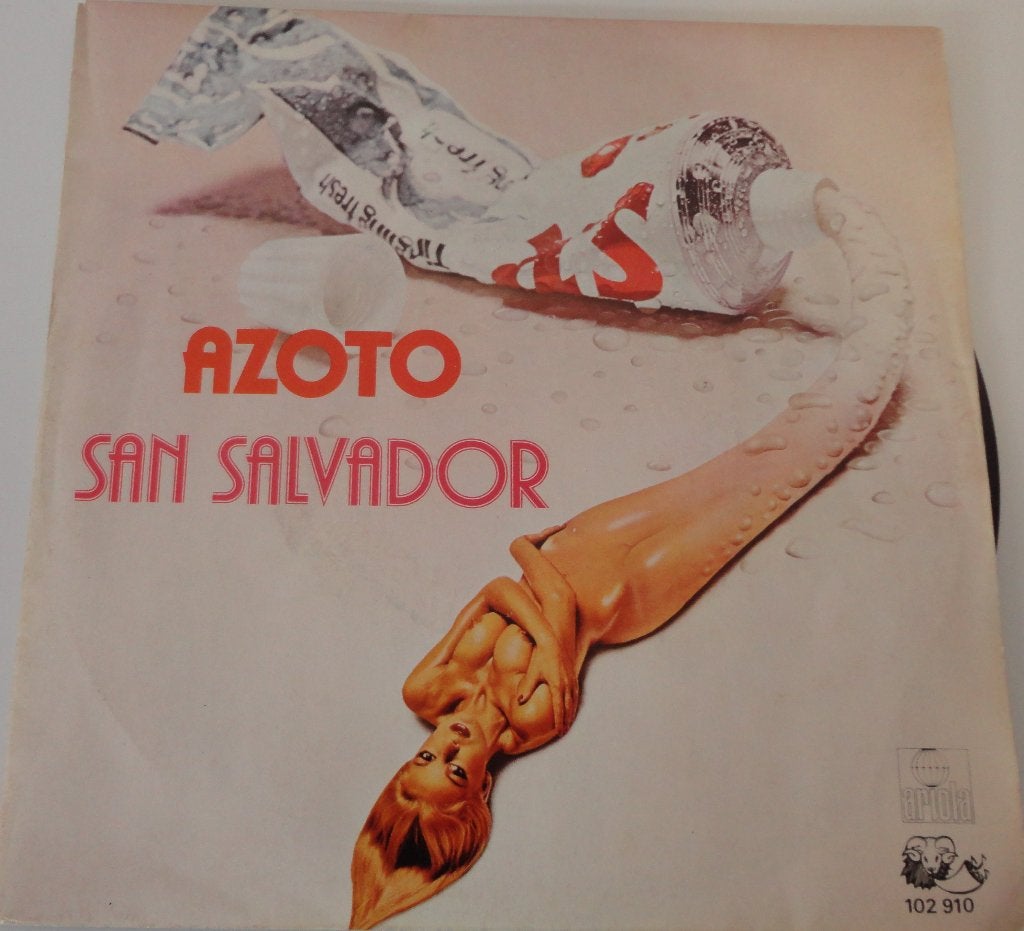 Azoto > San Salvador, Ophalen of Verzenden, Gebruikt, 7 inch, Pop
