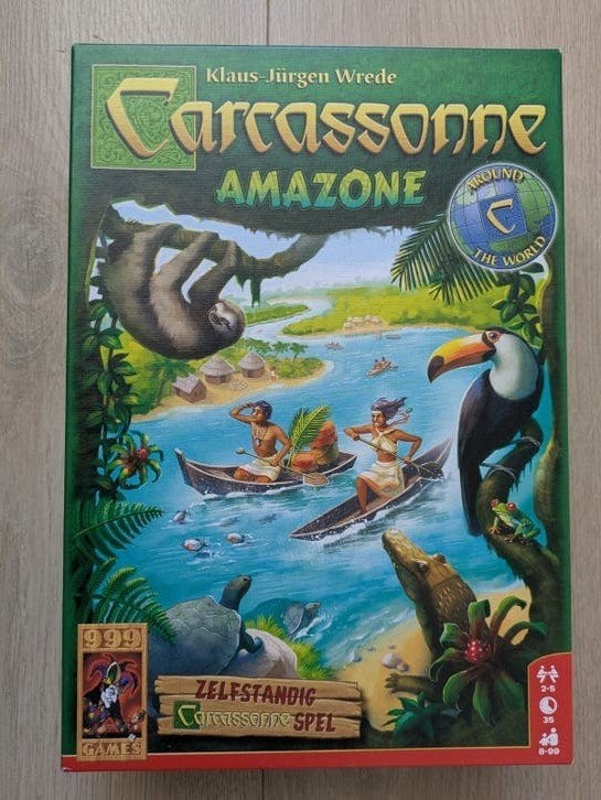 Carcassonne Amazone, Ophalen of Verzenden, Nieuw, 999 Games