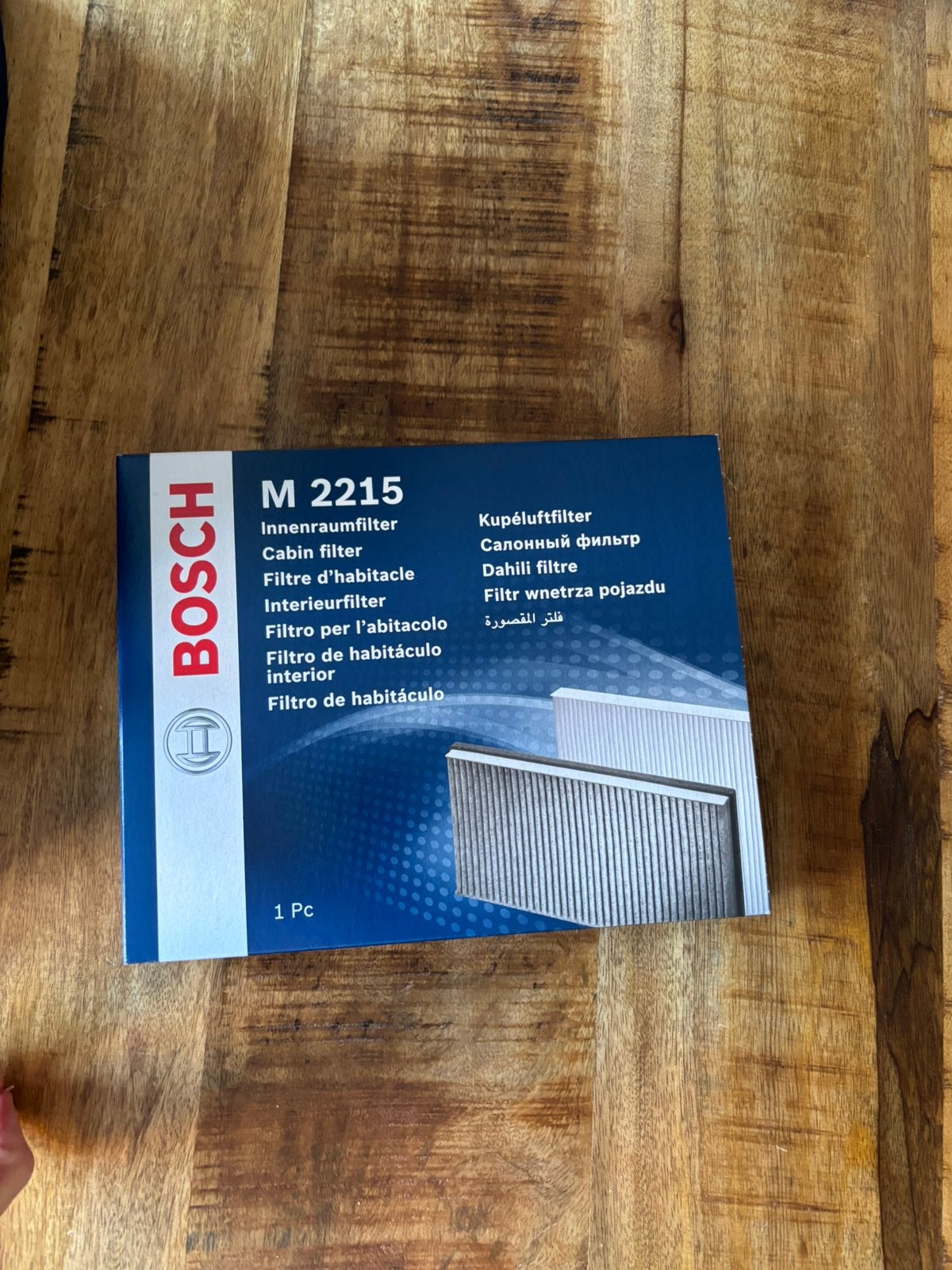 Interieurfilter Bosch M2215, Ophalen of Verzenden, Nieuw