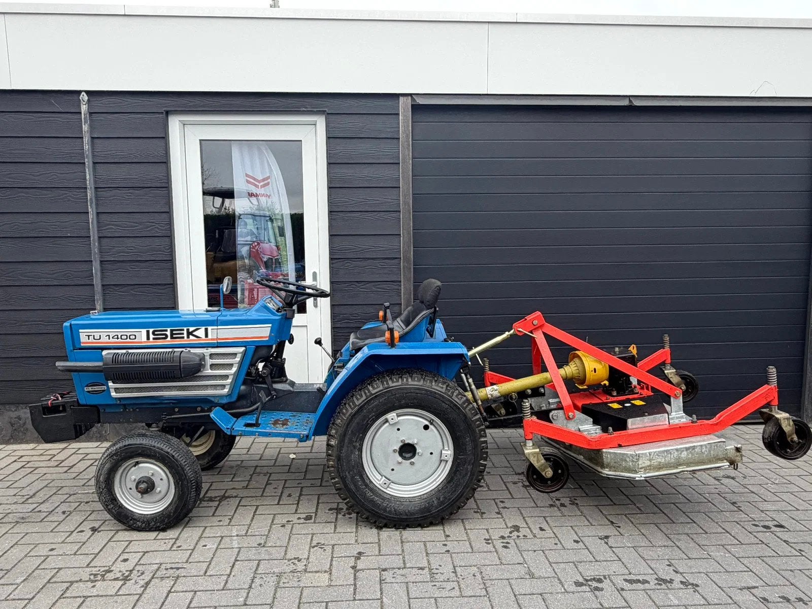 Iseki TU1400 17pk 2WD op Gazonbanden MARGE / GEEN BTW Minitr, Gebruikt, Tot 80 Pk, Overige merken, Tot 2500