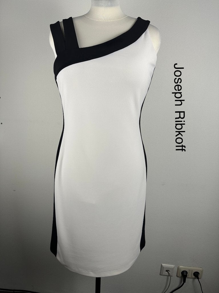 Joseph Ribkoff Jurk  (mt: 42) 17,5/9903, Joseph Ribkoff, Joseph Ribkoff, Zwart, Maat 42/44 (L)