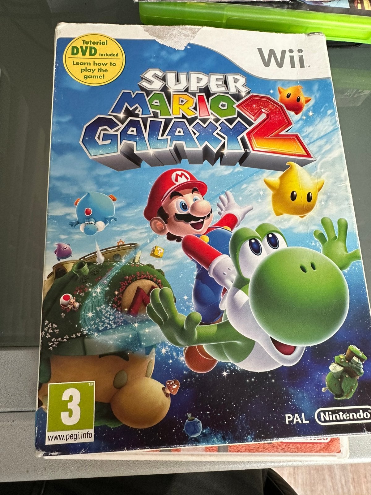 Super Mario Galaxy 2 met dvd, Avontuur en Actie, 2 spelers, Ophalen of Verzenden, Zo goed als nieuw
