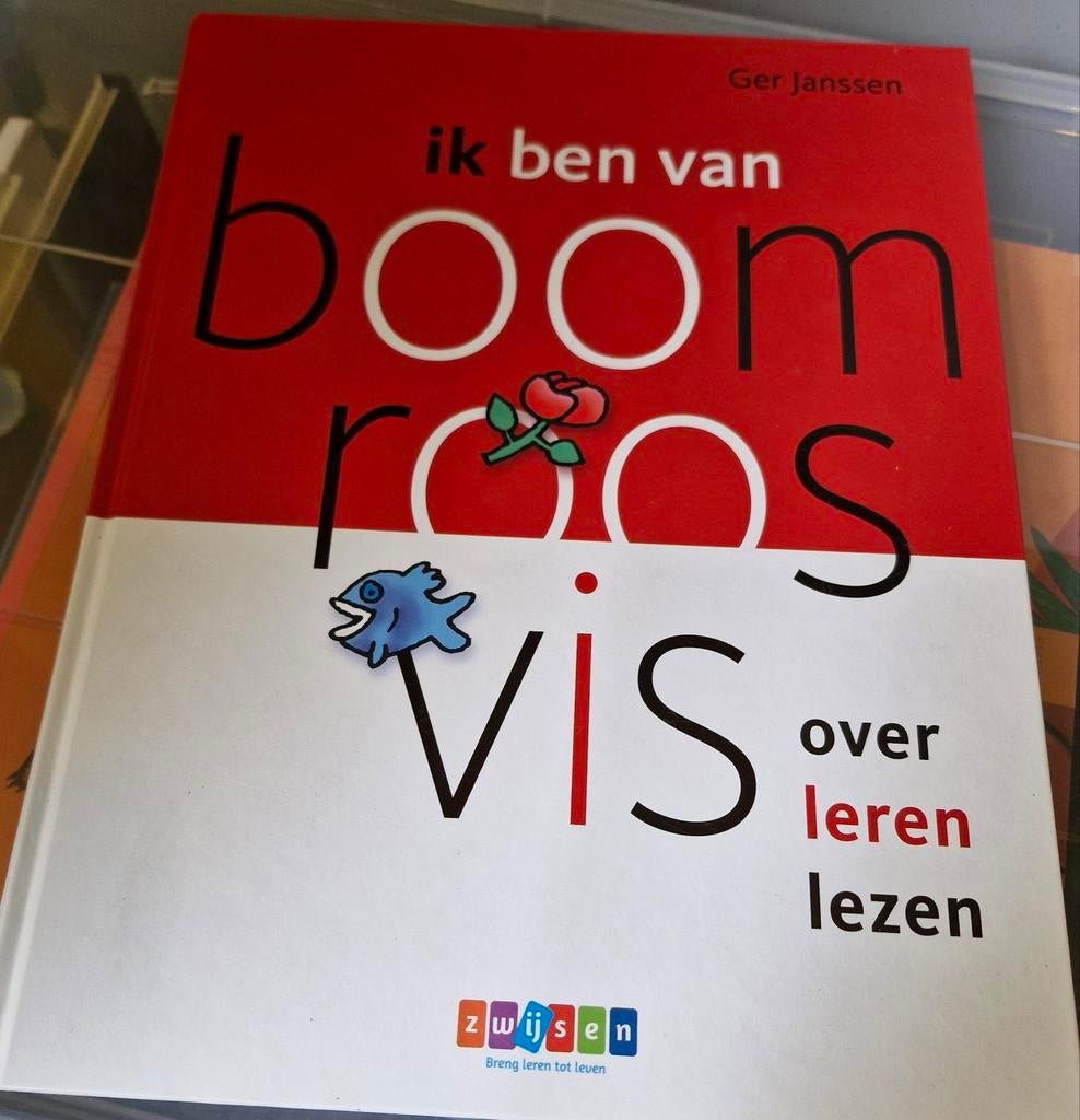 Ik ben van Boom Roos Vis - Over leren lezen, Overige vakken, Ophalen of Verzenden, Zo goed als nieuw, Ger Janssen