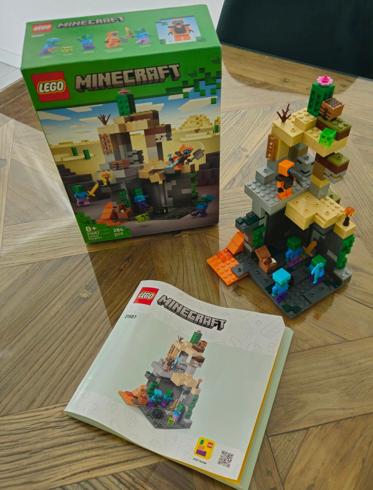 Kastopruiming: LEGO Minecraft De Verlaten Mijn 21166, Ophalen of Verzenden, Zo goed als nieuw, Lego