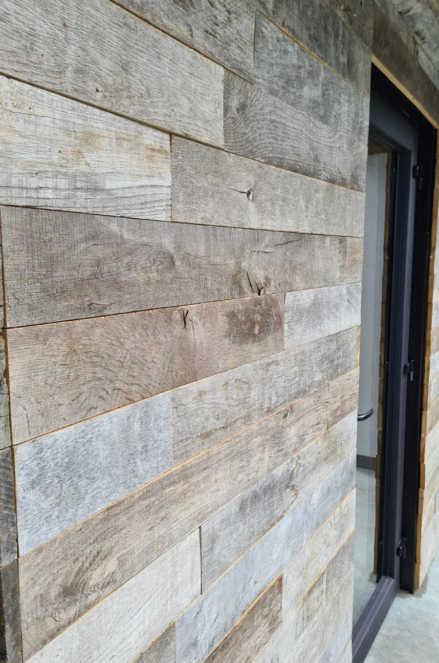 Vergrijsde eiken planken, Ophalen, Zo goed als nieuw, 250 cm of meer, Planken