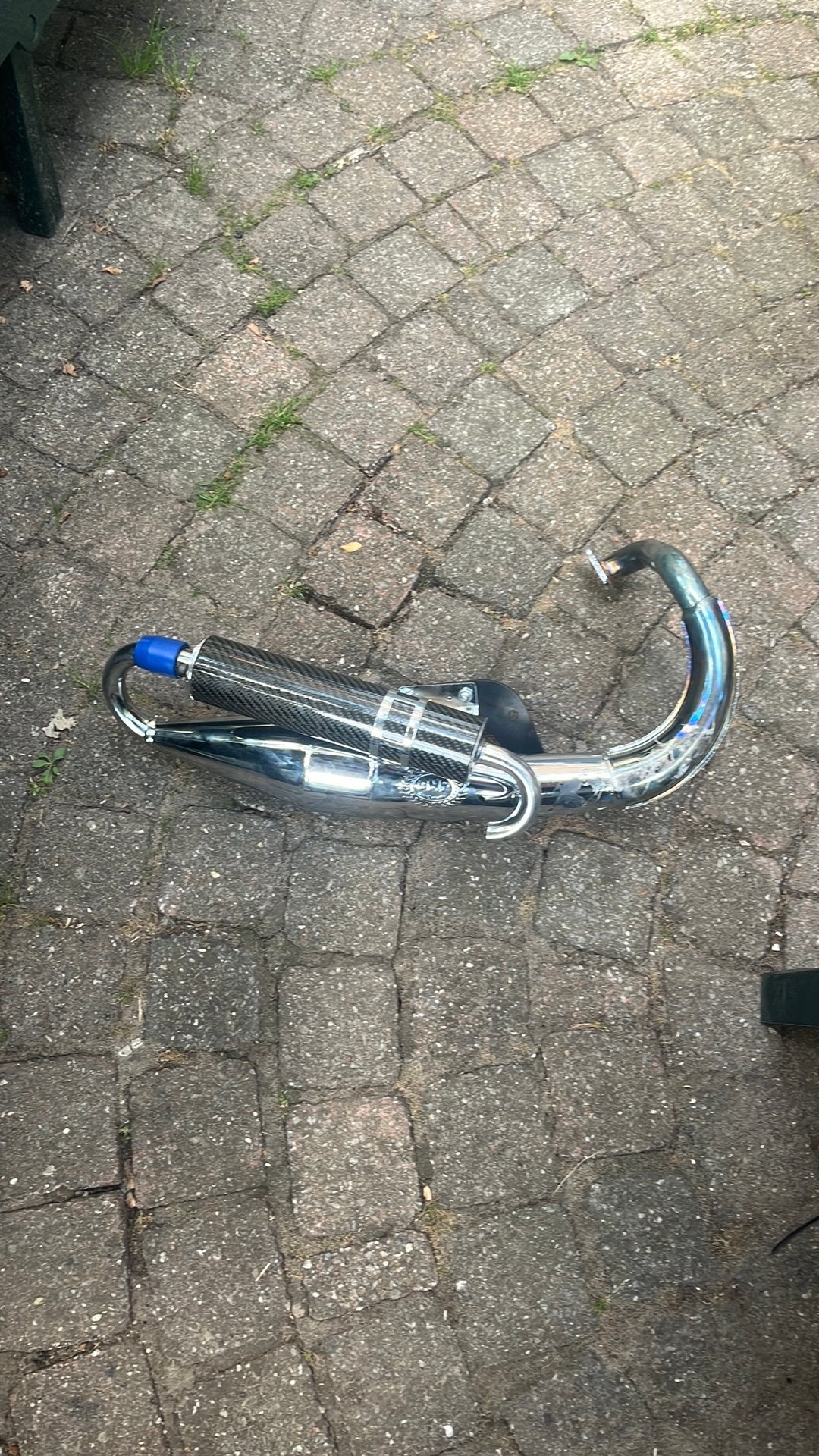 Dmp trugloop, Ophalen, Zo goed als nieuw, Uitlaat
