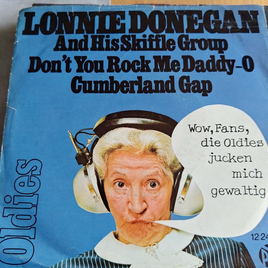 Lonnie Donegan - Don't You Rock Me Daddy-O / Cumberland Gap, Cd's en Dvd's, Vinyl Singles, Ophalen of Verzenden, Gebruikt