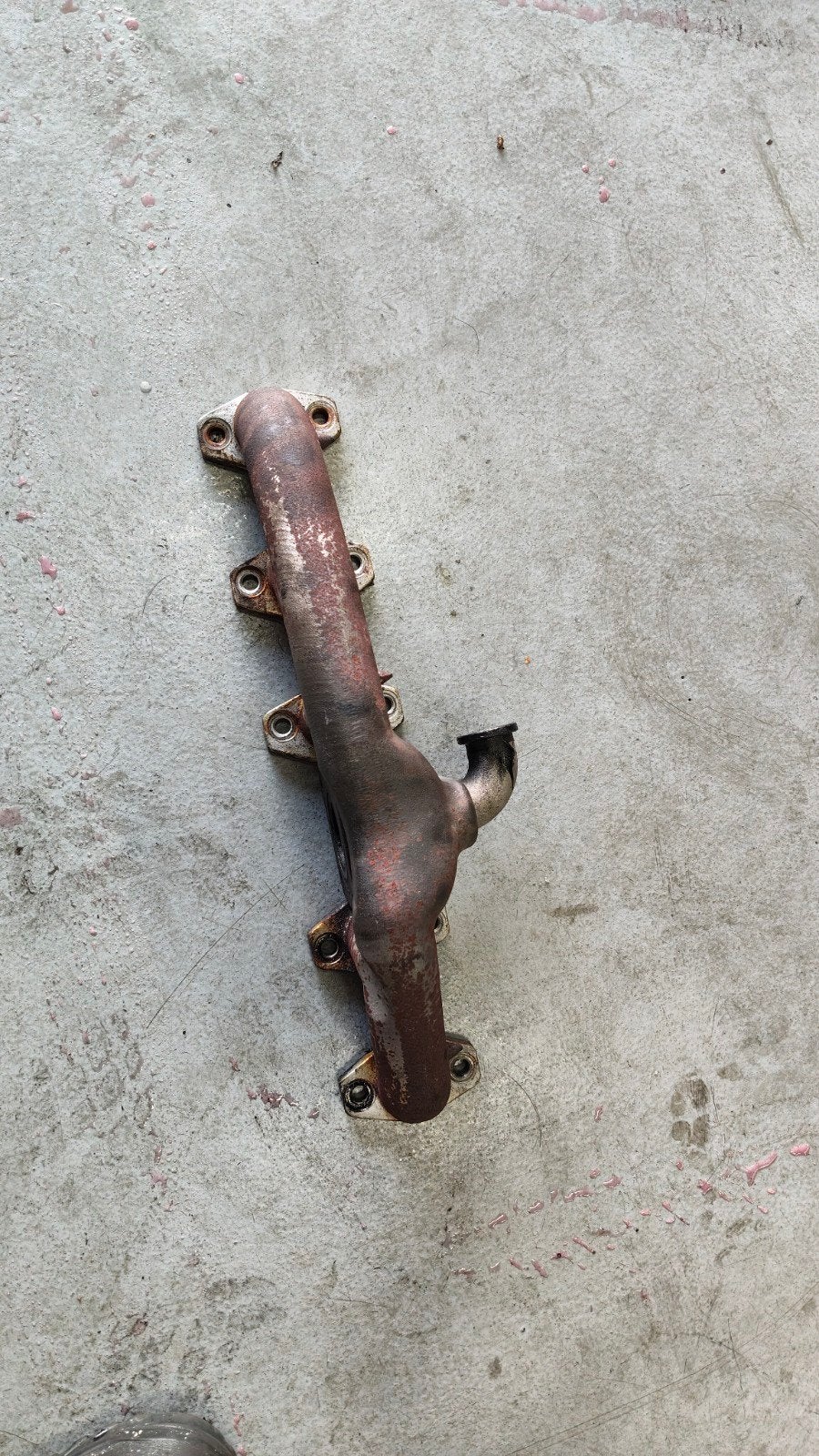 uitlaatspruitstuk VW T5 2.5 tdi Axe/ axd, Ophalen of Verzenden, Gebruikt, Volkswagen