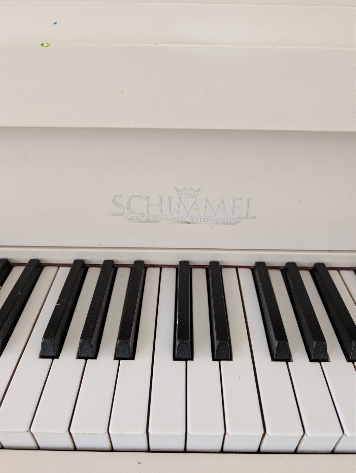 Schimmel Piano - Wit, Ophalen, Gebruikt, Wit, Piano