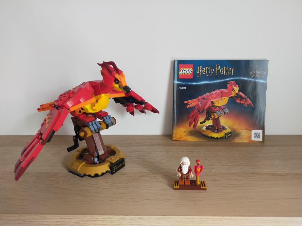 Lego Harry Potter Fawkes, Dumbledore's Phoenix - Set 76394, Compleet, Lego, Harry Potter, Ophalen of Verzenden