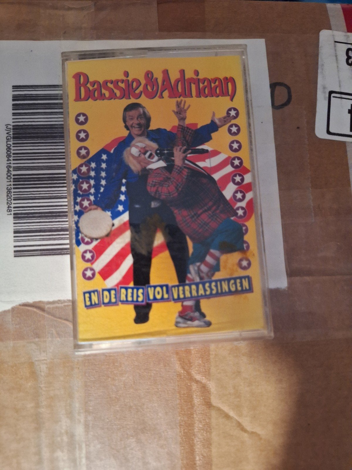 Bassie & Adriaan En de reis vol verrassingen, Gebruikt, Verzenden, Kinderen en Jeugd, 1 bandje